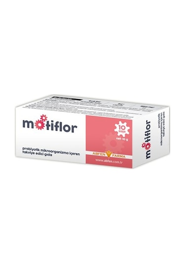 Abfen Motiflor Probiyotik 10 Saşe