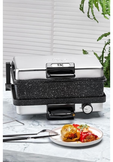 Taç TAC-7863 2000 W Tost Ve Lahmacun Makinesi