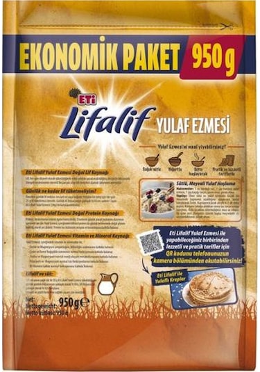 Lifalif Yulaf Ezmesi 2 x 950 G