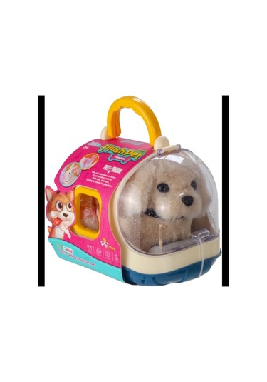 Prestij Çantalı Pilli Yürüyen Peluş Köpek Mc-1041 Çok Renkli