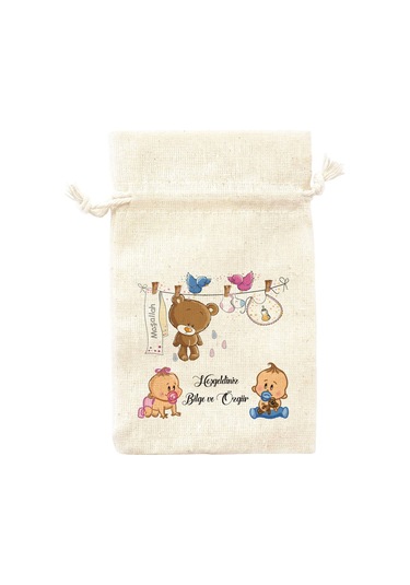 Famous Bebek Şekeri Magnet Bebek Mevlüt Hediyelik Isimli Kapak Açacak  (434855984)