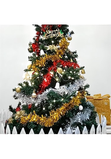 Pembe 1/2/3/5/10/20/30m Led Dize Işıklar Pil Bakır Tel Çelenk Lamba Açık  30m Pembe