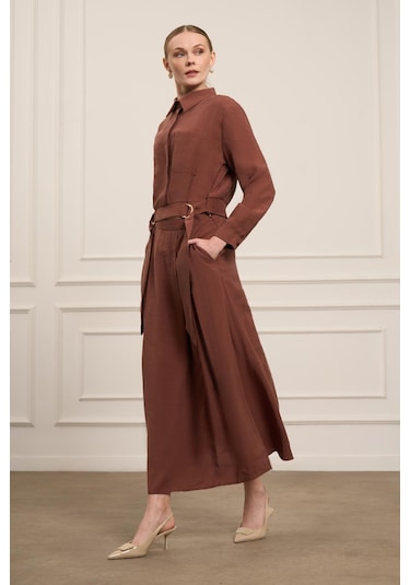 Ftz Women Kadın Modal Etekli Takım Bakır 30714 Bakır