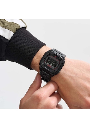 Adidas Adaost25029 Erkek Kadın Kol Saati Siyah