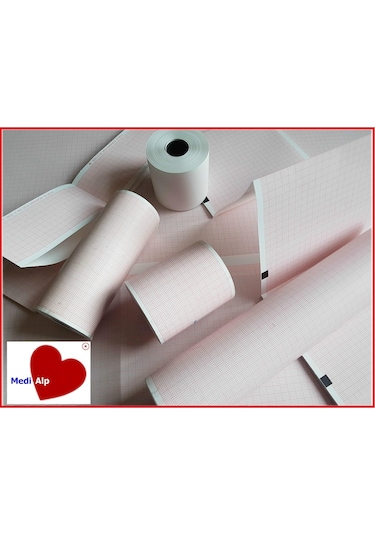 Promedıc Prmecg-12A Ekg Kağıdı 210Mm. Rulo - Toplam 5 Rulo