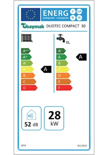 Baymak Duotec Compact 30/30 Kw (26.000 Kcal) Tam Yoğuşmalı Kombi