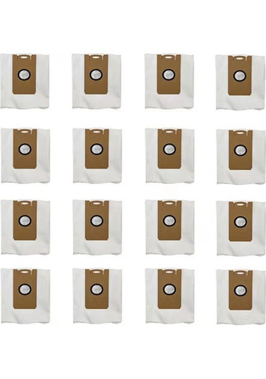 Lydsto W2 Robot Süpürge Toz Torbası Yedek Parçası İçin 16 Adet Toz Torbası