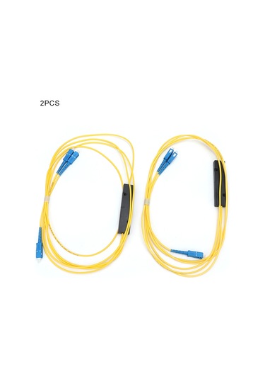 Ximistore9 2 Adet Sc-sc 1x2 Optik Fiber Şalteri - Düşük Enjeksiyon Kaybı, -40 85 C Çalışma Sıcaklığı, İyileştirilmiş Performans