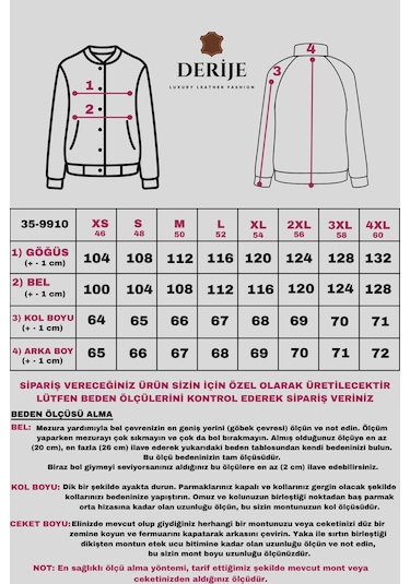 Derije Carlos Hakiki Deri Erkek Vintage Seyar Kürk Yaka Mont Kahverengi