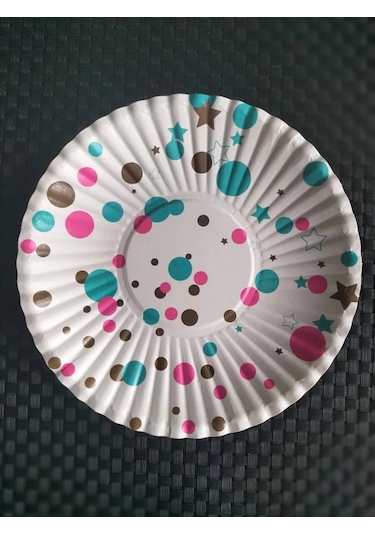 Tverskie Tarelki Kağıt Tek Kullanımlık Tabaklar 331753921 100 adet