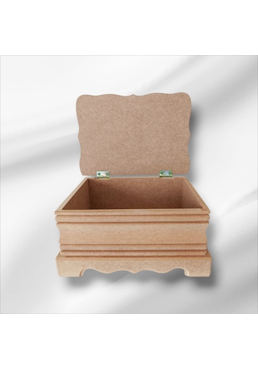 Ahşap-boyanabilir-çok Amaçlı Ayaklı Kutu