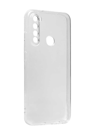 Xiaomi Redmi Note 8 Kılıf Zore Kamera Korumalı Süper Silikon Renksiz