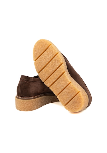 Marrone Sneaker Günlük Kadın 25k12026xs Vergelio Suede Marrone