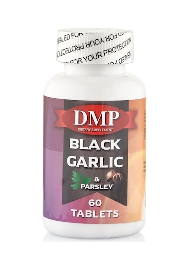Dmp Black Garlic Siyah Sarımsak Maydanoz 60 Tablet - Hap Kutusu