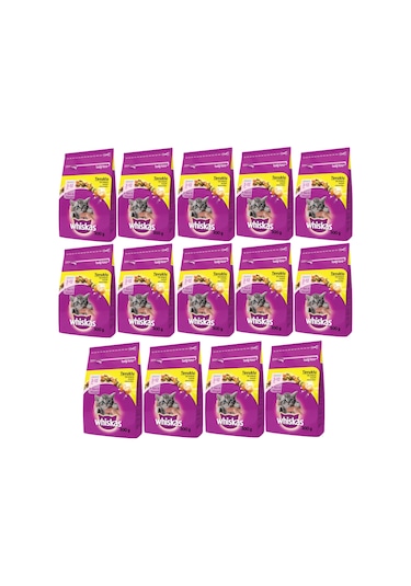 Whiskas Tavuklu Yavru Kedi Maması 14 x 300 G