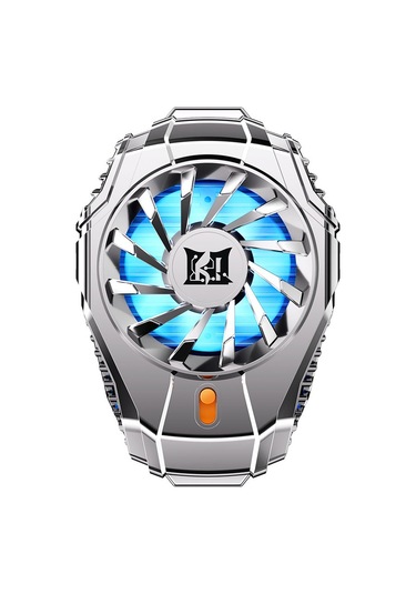 Zore N15 Gümüş Kaplama 2 Kademeli Tec Soğutma Sistemli Telefon Soğutucu Fan Caselab