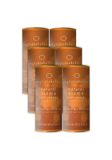 Zeytiniskelesi Zeytinyağı Teneke 6 x 2 L