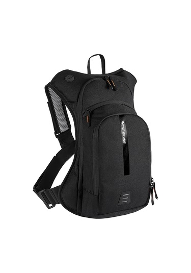 West Bıkıng 10l Bisiklet Bisiklet Sırt Çantası Bisiklet Sürme Koşu Siyah Siyah