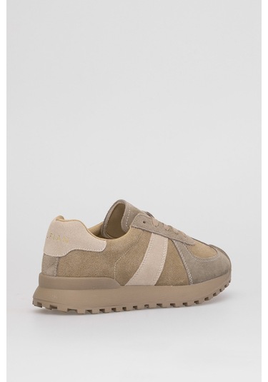 Lufian 122230034 Doris Kadın Hakiki Deri Klasik Sneaker Camel Camel