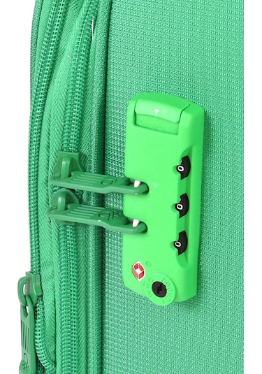 Benetton Büyük Boy Kumaş Valiz Yeşil Bnt2400