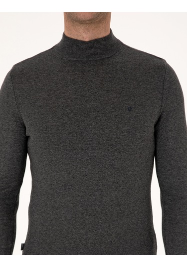 Pierre Cardin Erkek Antrasit Melanj Kazak /triko 50314176-vr081 Antrasit Melanj