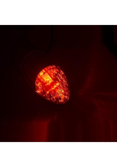 Createtech Shadow Motosiklet Lambası Lambası Lambası İçin Gösterge Fren Arka Arka Wc