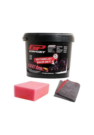 GP Kompozit 11 Parça Motosiklet Bakım ve Temizlik Seti