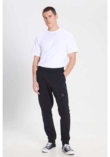 Wrangler Regular Fit Normal Kesim Siyah Sweatpant Eşofman Altı W242735001 Siyah