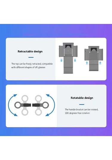 İplay Vr Şarj Ekranı Standı Denetleyici Depolama Braketi, Rgb Işıklı