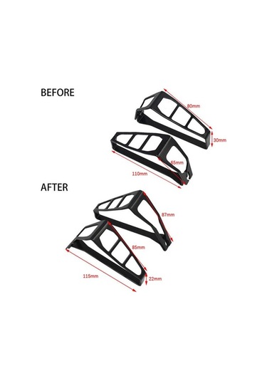 Ulzyvf 2019-2022 R1250gs Lc, F750gs, F850gs İçin Paslanmaz Çelik Led Sinyal Kapağı Koruma