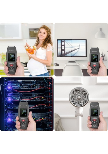 Springsun Taşınabilir Smart Sensor St1393 Emf Metre - Dijital Lcd Elektromanyetik Radyasyon