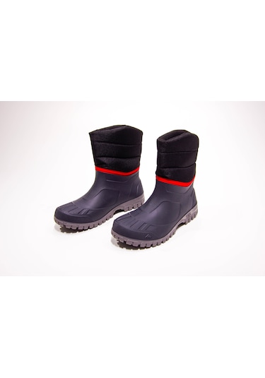 Erkek Kar Yürüyüş Botu - Gri / Siyah Meridyendukkan -18°C Su Geçirmez Quechua Siyah