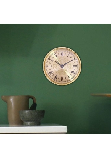 Goldenqian Dekoratif Duvar Saati Aml6cw ÇOk Renkli