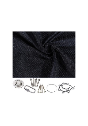 Suntek Çocuk Salıncak Hamak Balkon Için Anti Tip Sandalye Siyah