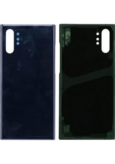 Samsung Galaxy Note 10 Plus Sm-n970f Uyumlu Arka Pil Kapağı Siyah Çok Renkli