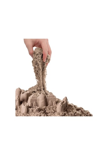 Aksesuarlı Kinetik Oyun Kumu 500 Gr - Kahverengi Kahverengi
