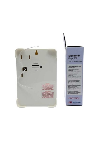 Mutlusan Ding Dong Elektronik 3 Sesli Kapı Zili
