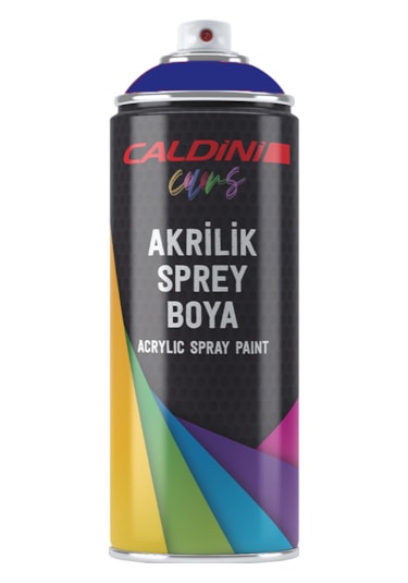 Caldini Akrilik Floresan Boncuk Mavi Sprey Boya