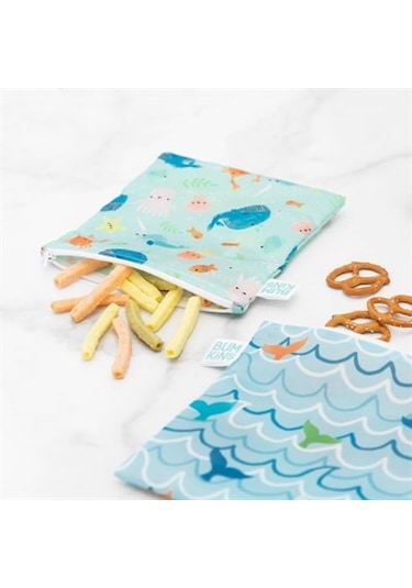 Bumkins Büyük Atıştırma Çantası - Ocean Life