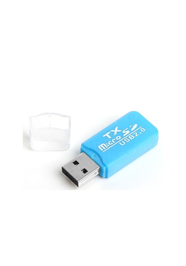 Tx Ucr204Bl Usb 2.0 Microsd Kart Okuyucu - Mavi