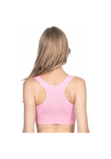 Pembe Mı Emay 4001 Soft Sporcu Büstiyer Pembe