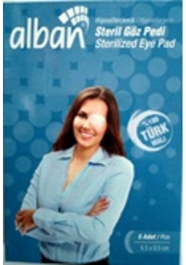 Alban Kendinden Yapışkanlı Steril Göz Pedi