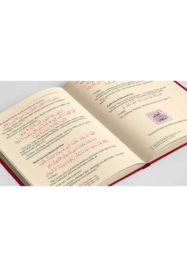 Kaynaklarıyla Büyük Dua Mecmuası (Kırmızı)