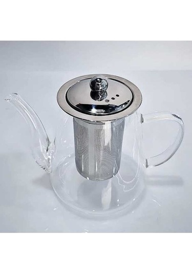 Ulzyvf Yaprak Ve Temiz Spout, Paslanmaz Çelik Çay Filtresi, Isıya Dayanıklı Çıkarılabilir Çiçek Demliği, Cam Borosilikat Çaydanlık Altın Rp Altın