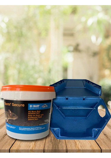 Storm Secure Fare ve Sıçan Yemi 150 G + Yem İstasyonu Seti