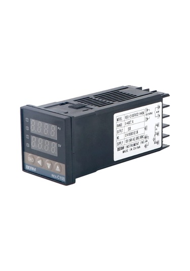 Qingmipy Pıd Sıcaklık Kontrol Seti: Rex-c100 + Ssr-25da + 1m K Tipi Termokuple, Akıllı Kontrol, Dijital Gösterge, Evcil Hayvan Yetiştirme/fırın Uygulamaları