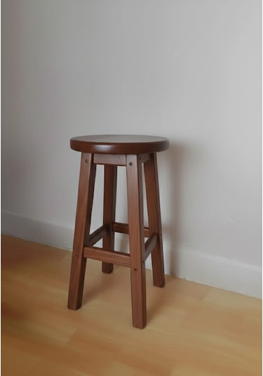 Ahşap Tabure 55 Cm / Arbrestore Ceviz