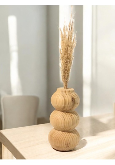 Kılıc Ahşap- Ahşap Vazo