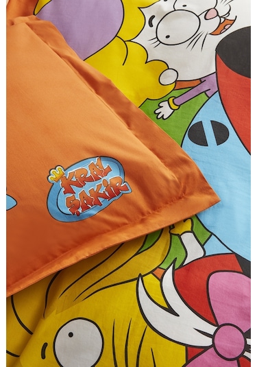 Karaca Home X Kral Şakir Süper Ekip Tek Kişilik Nevresim Takımı 200.22.14.0390