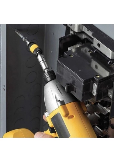 Moveevo Manyetik Ve Dinamik Metal Tornavida Ucu, Hızlı Vidalama, Gümüş Renk, 88mm, Çalışma Kolaylığı